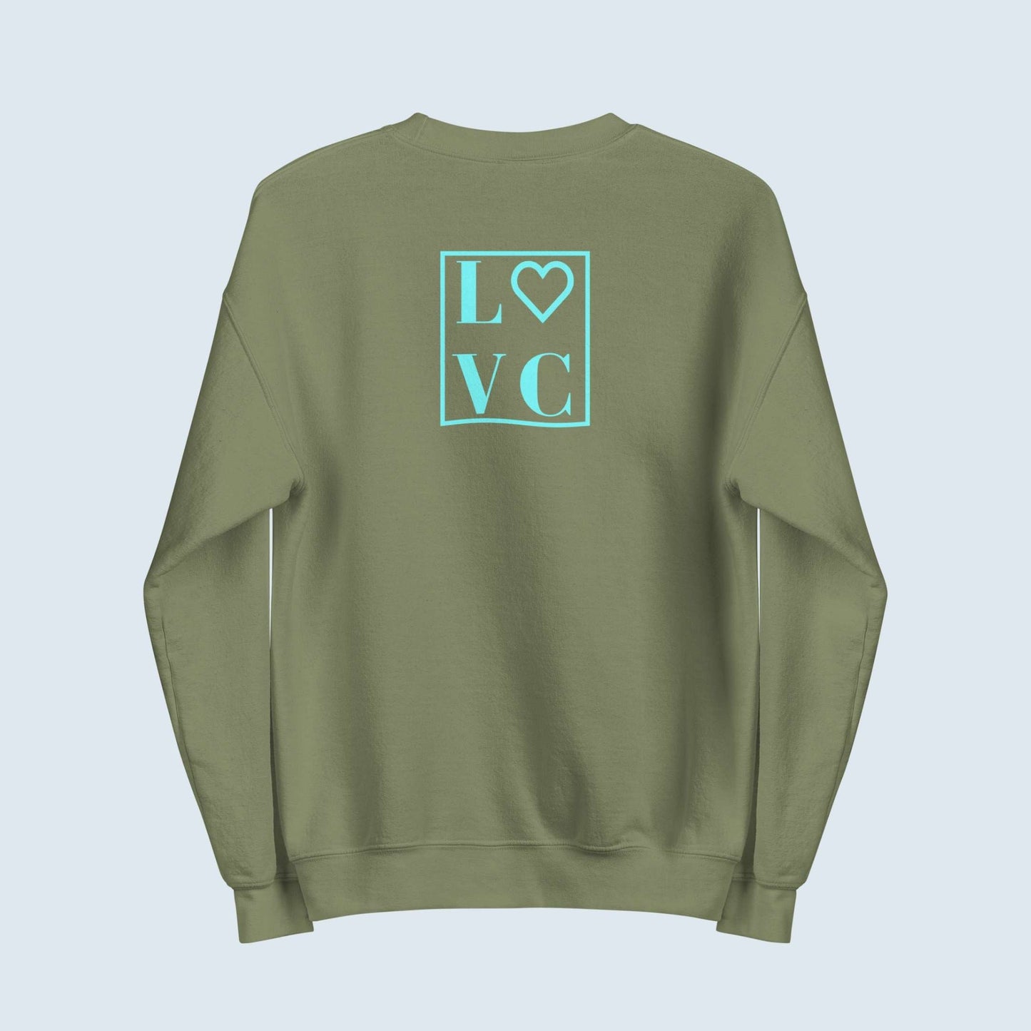 SUDADERA GRUESA HOMBRE LOGO BACK CUADRADO