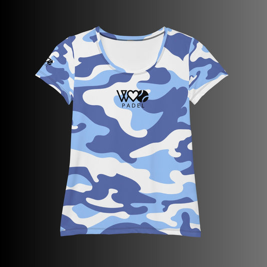 CAMISETA DEPORTIVA ESTAMPADA MUJER PADEL