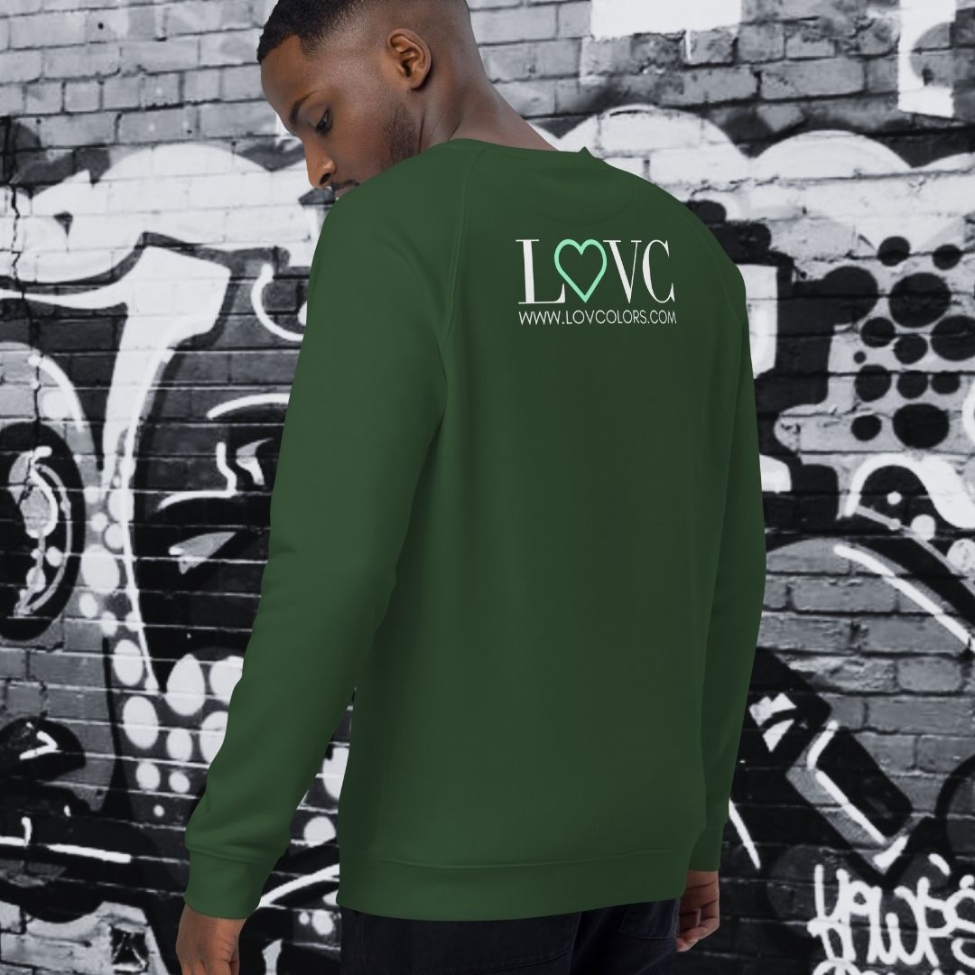 SUDADERA ORGÁNICA HOMBRE 2LOGO