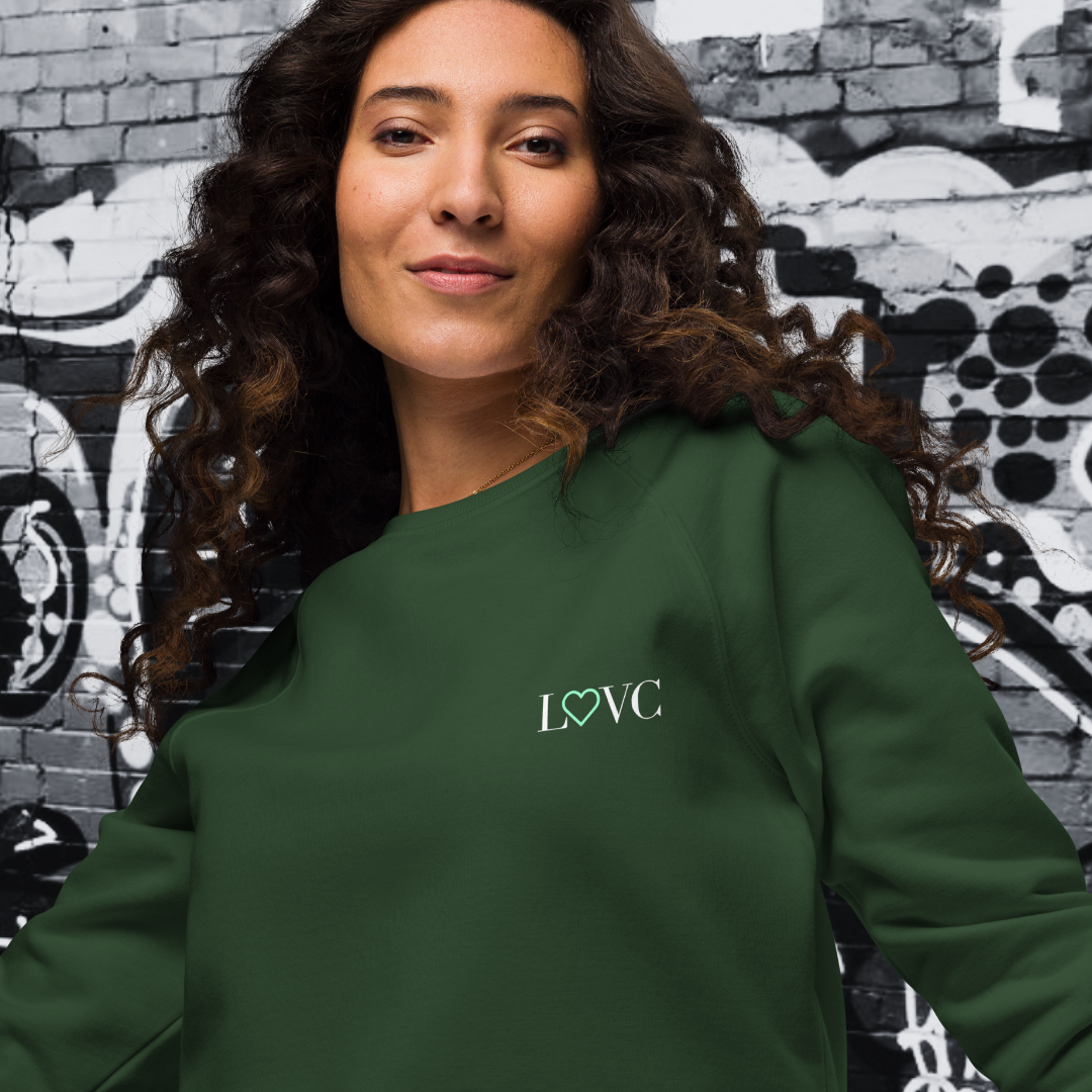 SUDADERA ORGÁNICA MUJER LOGO CLASSIC