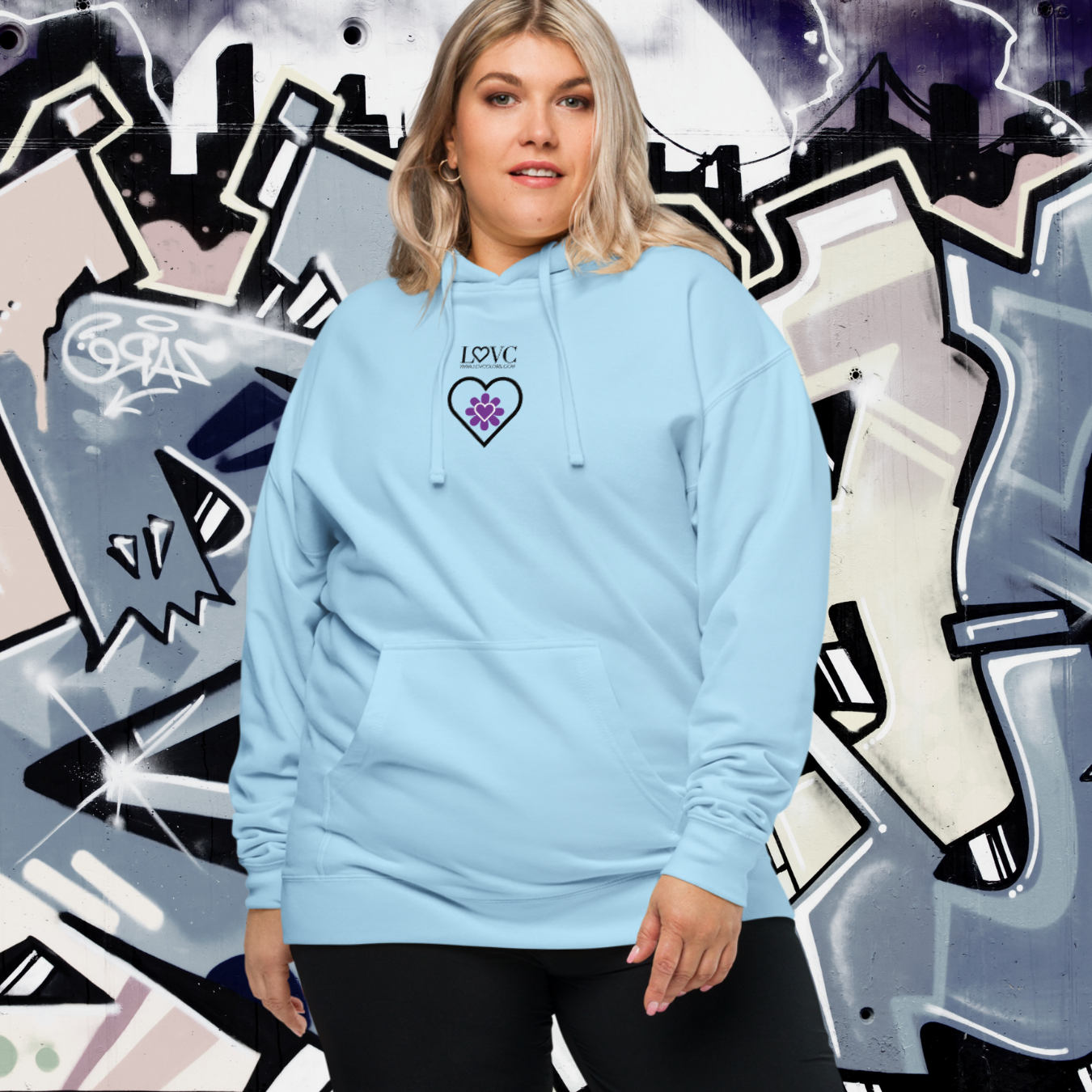 HOODIE PREMIUM CON CAPUCHA MUJER CUORE