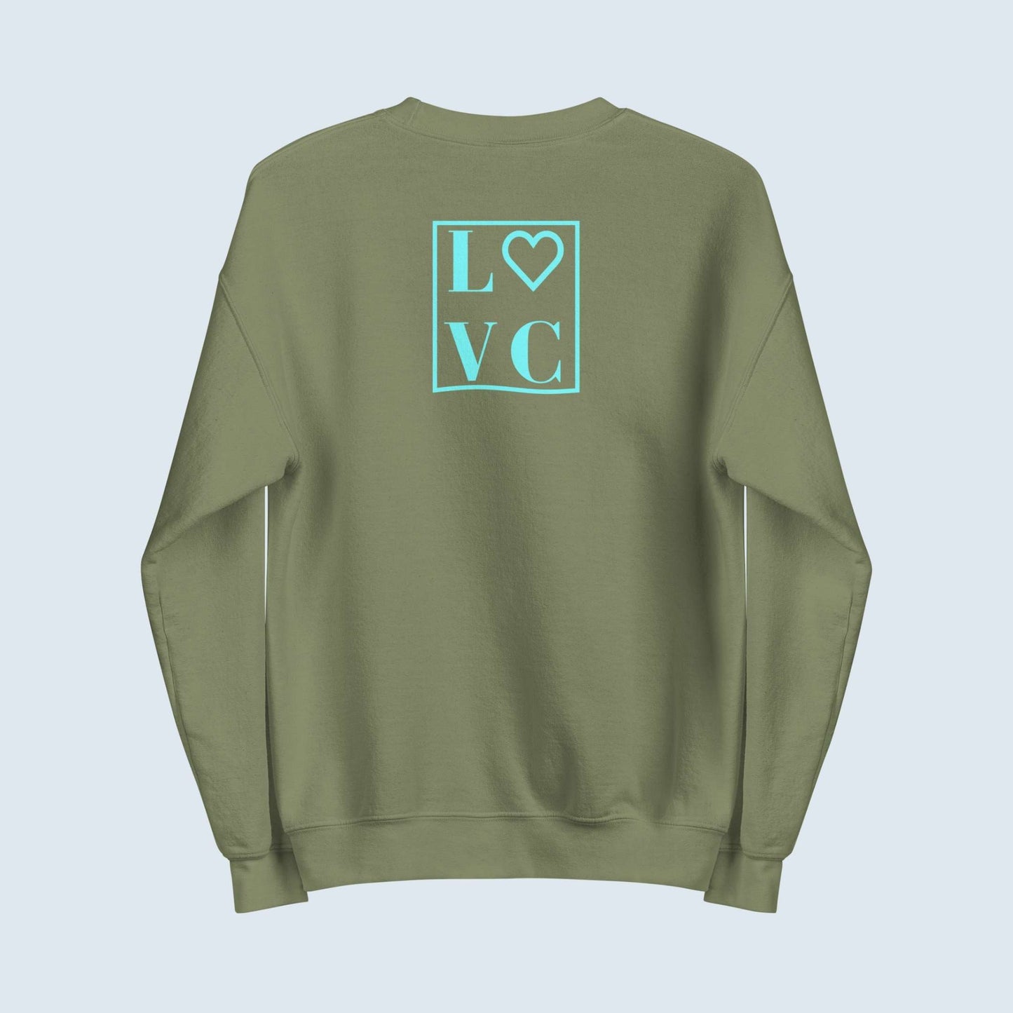 SUDADERA GRUESA MUJER LOGO BACK CUADRADO