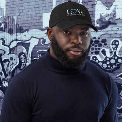 GORRA VAQUERA HOMBRE LOGO CORAZÓN AZUL