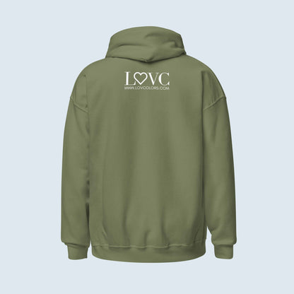 HOODIE CON CAPUCHA HOMBRE LOGO MILITAR