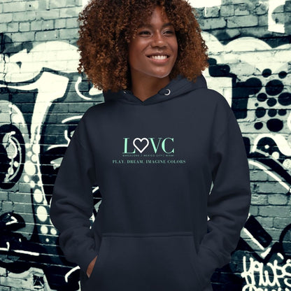 HOODIE CON CAPUCHA MUJER SLOGAN