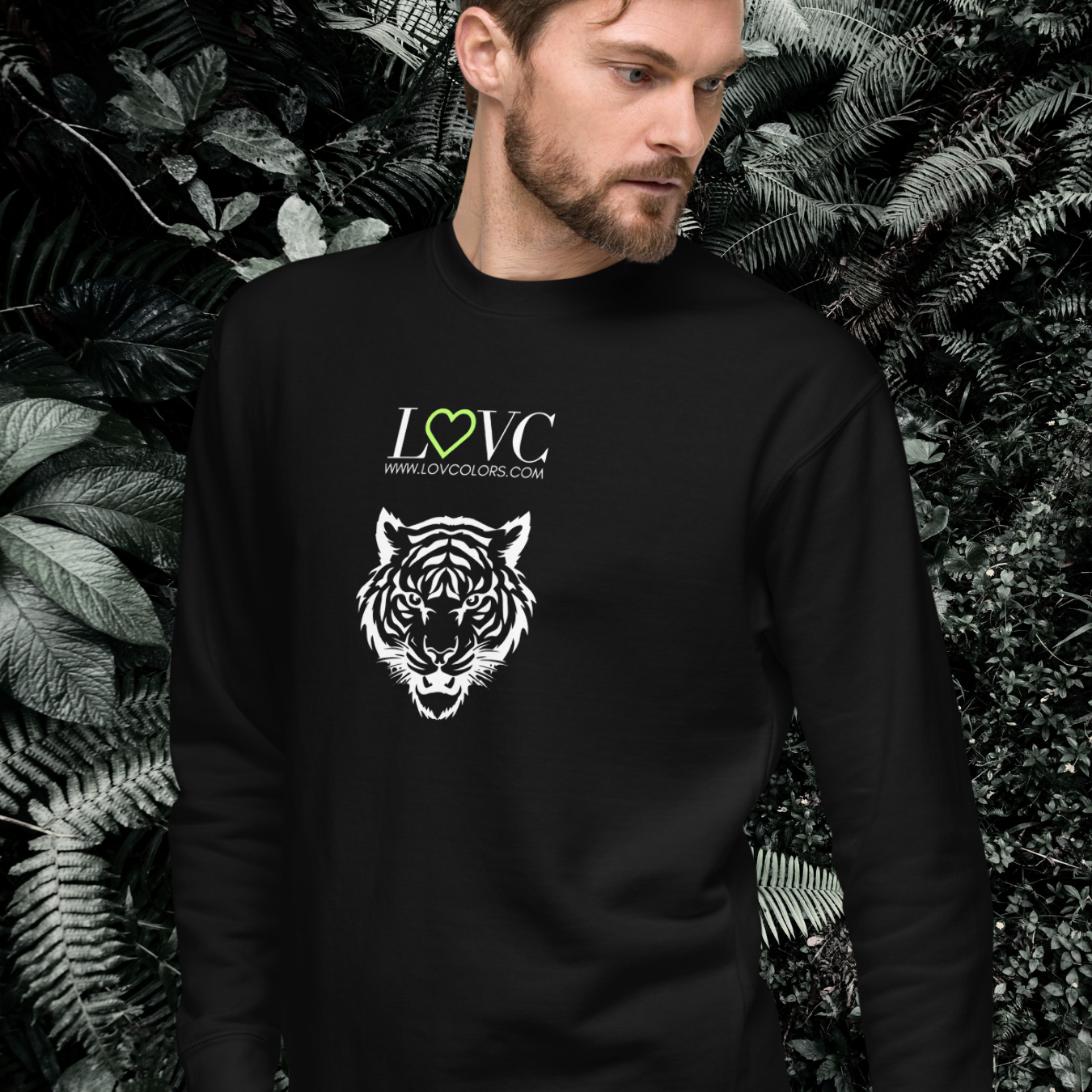 SUDADERA GRUESA HOMBRE TIGER
