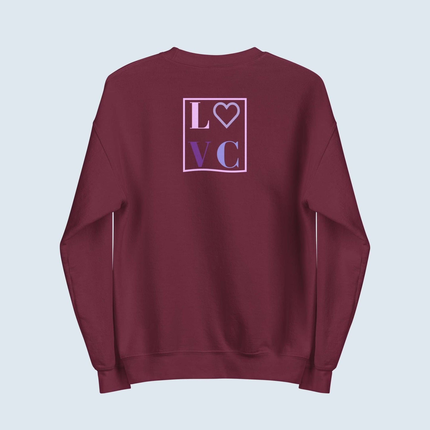 SUDADERA GRUESA HOMBRE LOGO  BACK CUADRADO