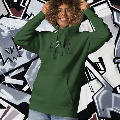HOODIE CON CAPUCHA MUJER SLOGAN