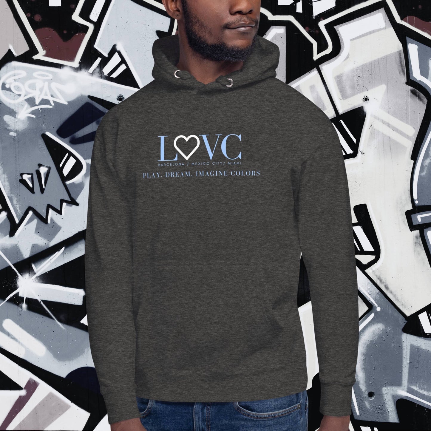 HOODIE CON CAPUCHA HOMBRE SLOGAN
