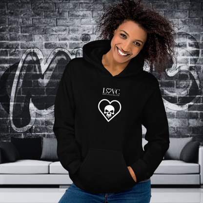 HOODIE CON CAPUCHA MUJER SKULL