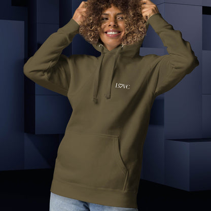 HOODIE CON CAPUCHA MUJER LOGO CIRCULO