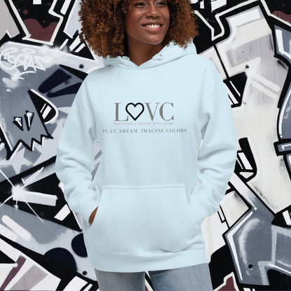HOODIE CON CAPUCHA MUJER SLOGAN