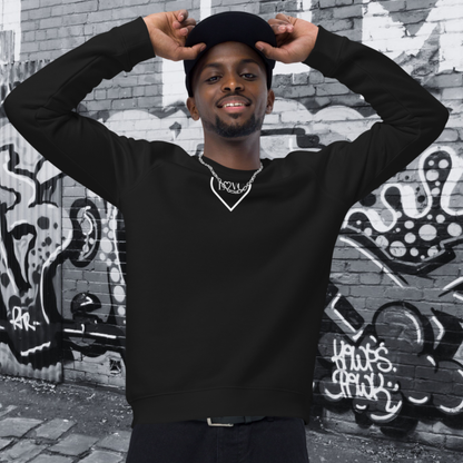 SUDADERA ORGÁNICA HOMBRE LOGO CLASSIC