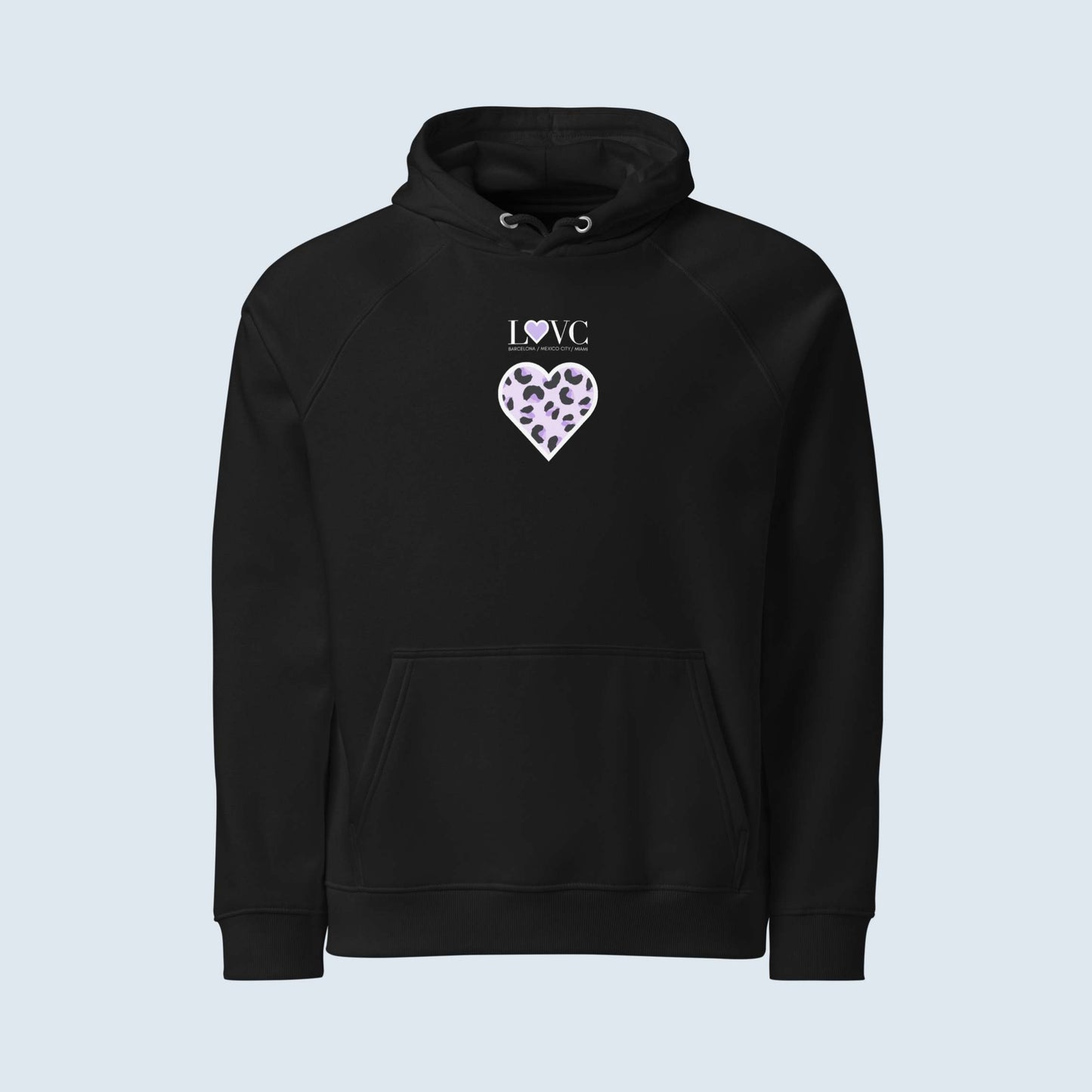 HOODIE CON CAPUCHA ECO MUJER ANIMAL PRINT