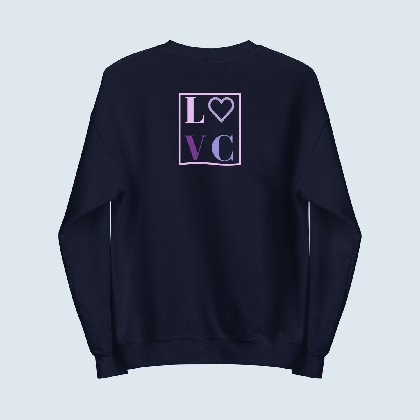 SUDADERA GRUESA MUJER LOGO BACK CUADRADO