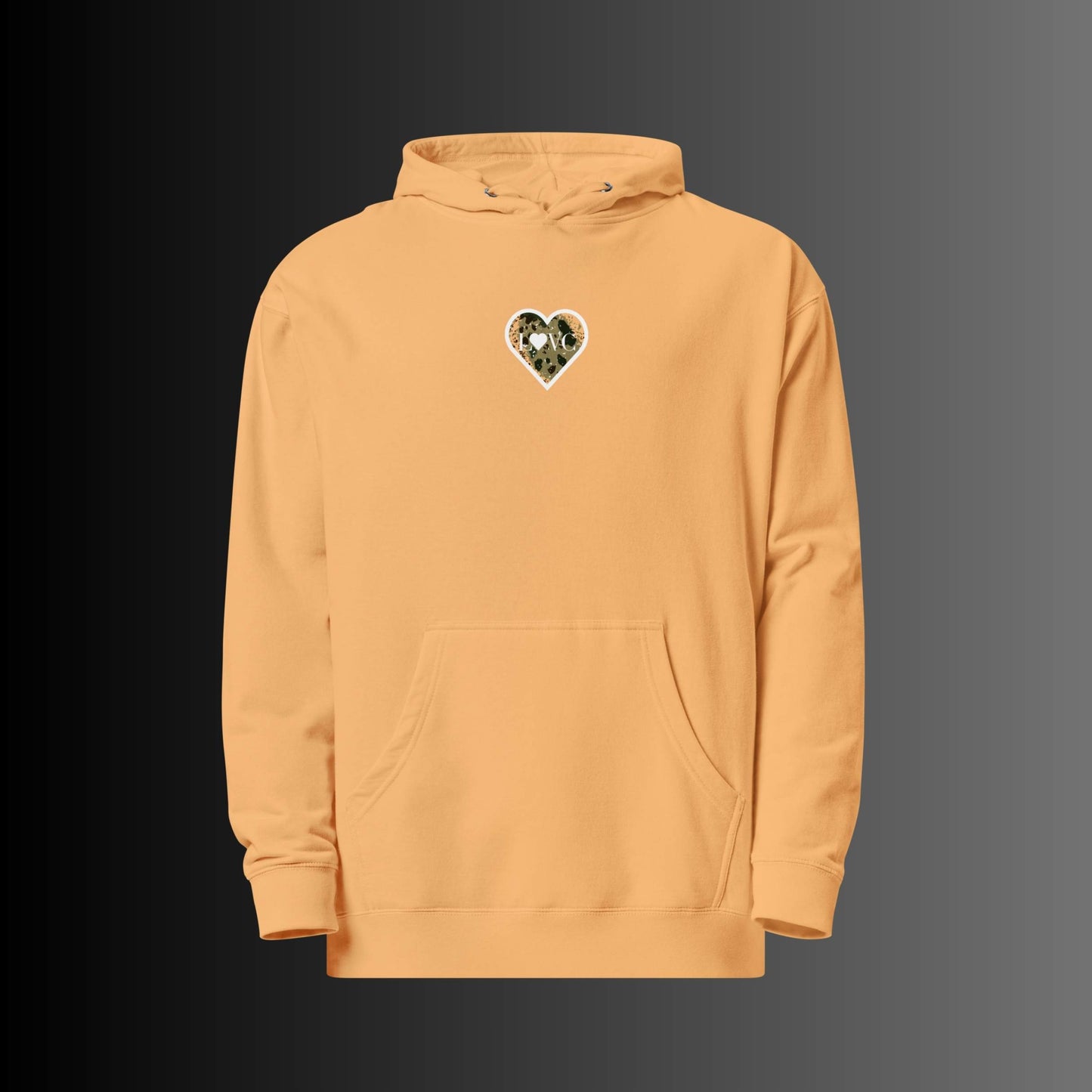 HOODIE PREMIUM CON CAPUCHA MUJER ANIMAL PRINT