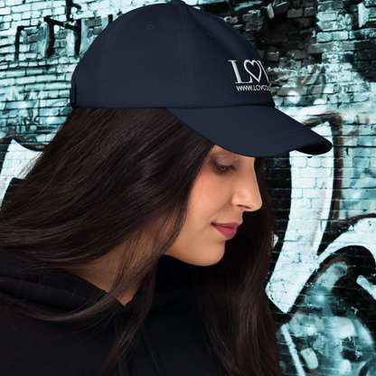 GORRA DADDY MUJER 2LOGO BLANCO