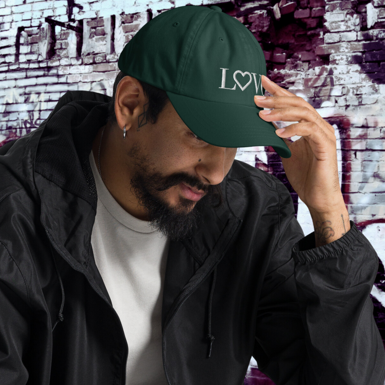 GORRA DADDY HOMBRE LOGO BLANCO