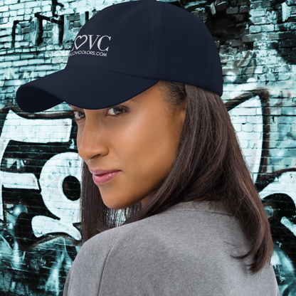 GORRA DADDY MUJER 2LOGO BLANCO