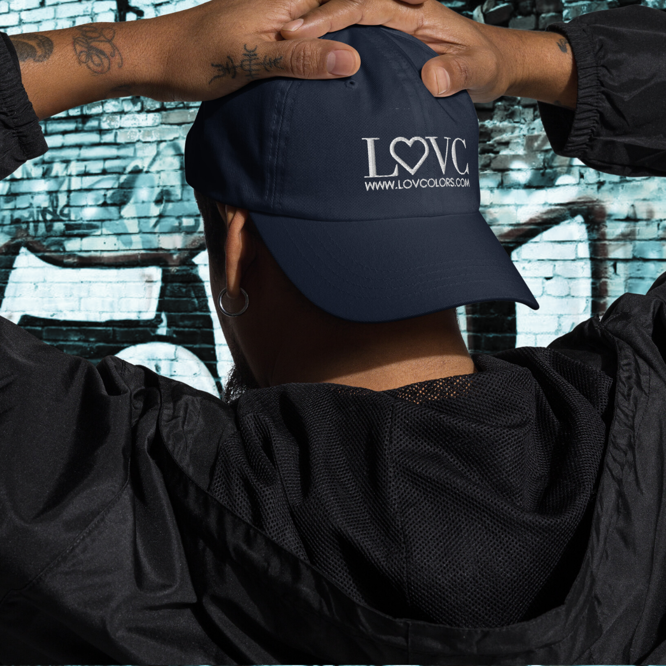 GORRA DADDY HOMBRE 2LOGO BLANCO