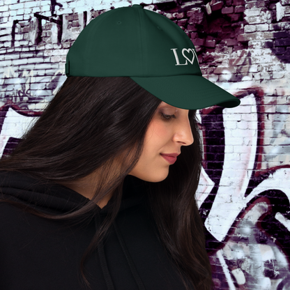 GORRA DADDY MUJER LOGO BLANCO