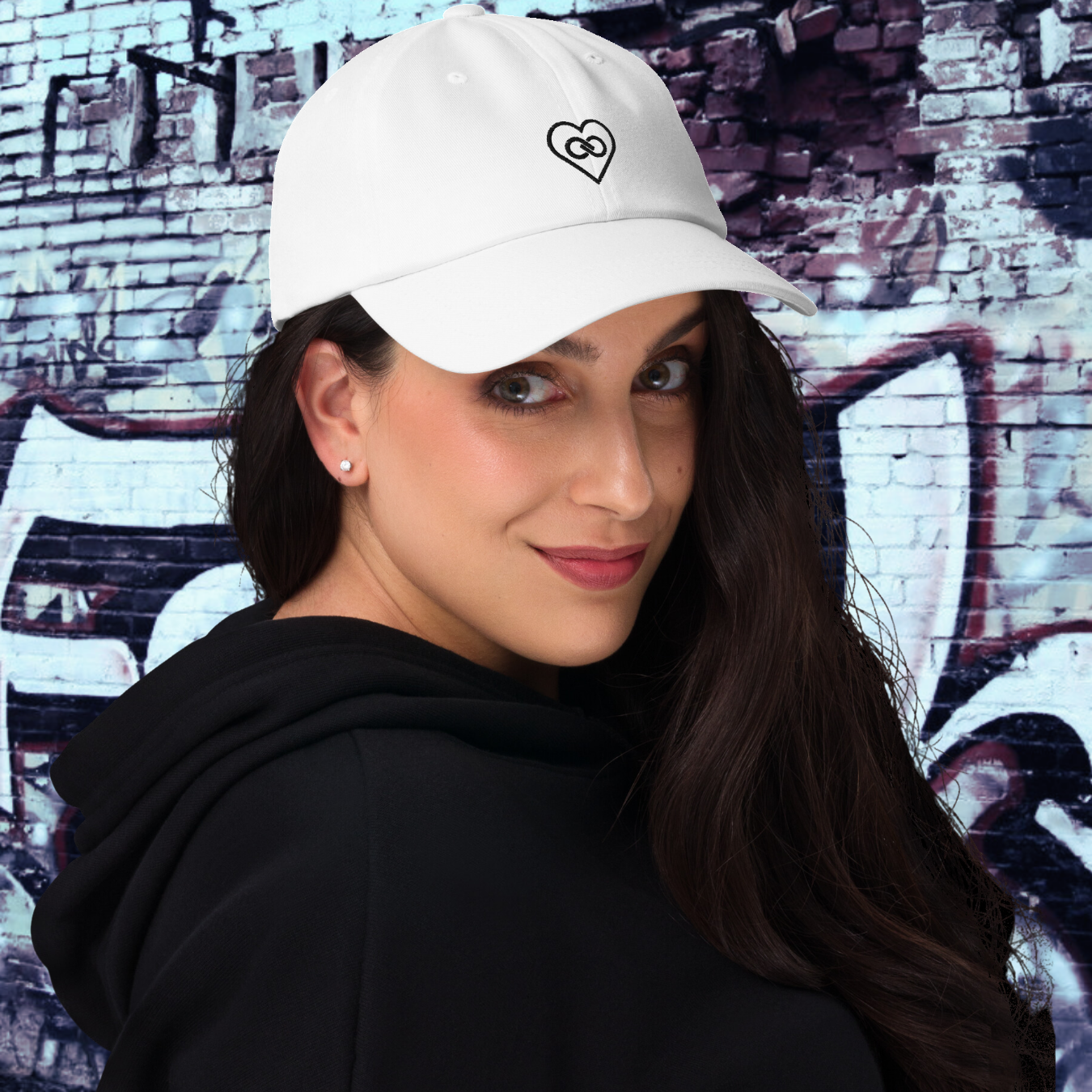 GORRA DADDY MUJER LOGO NEGRO INFINITE