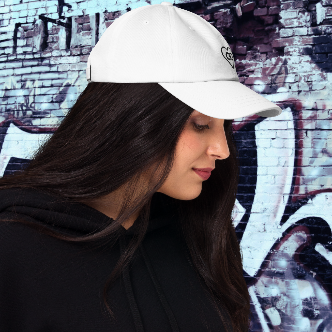 GORRA DADDY MUJER LOGO NEGRO INFINITE