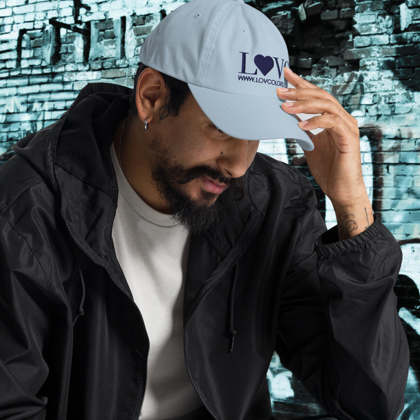 GORRA DADDY HOMBRE 2LOGO NAVY