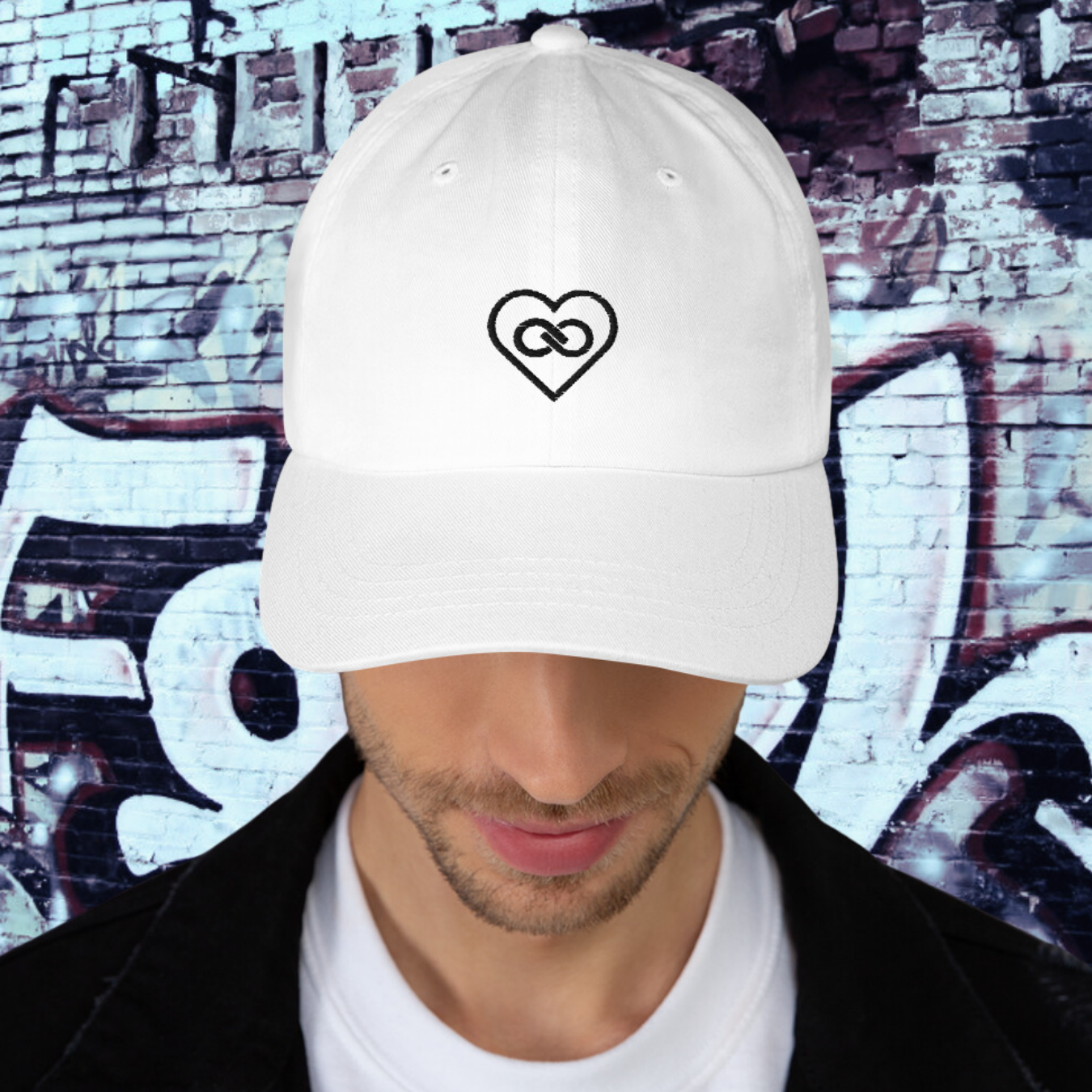 GORRA DADDY HOMBRE LOGO NEGRO INFINITE