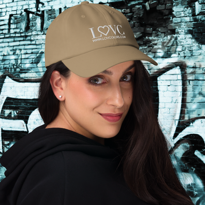 GORRA DADDY MUJER 2LOGO BLANCO