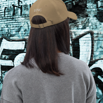 GORRA DADDY MUJER 2LOGO BLANCO
