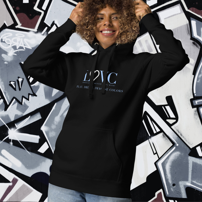 HOODIE CON CAPUCHA MUJER SLOGAN