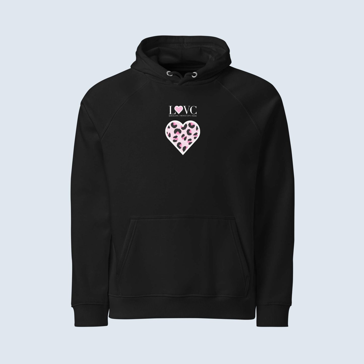 HOODIE CON CAPUCHA ECO MUJER ANIMAL PRINT