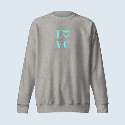 SUDADERA GRUESA MUJER LOGO CUADRADO