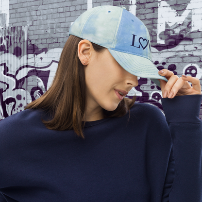 GORRA CON EFECTO TIE DYE MUJER LOGO NAVY
