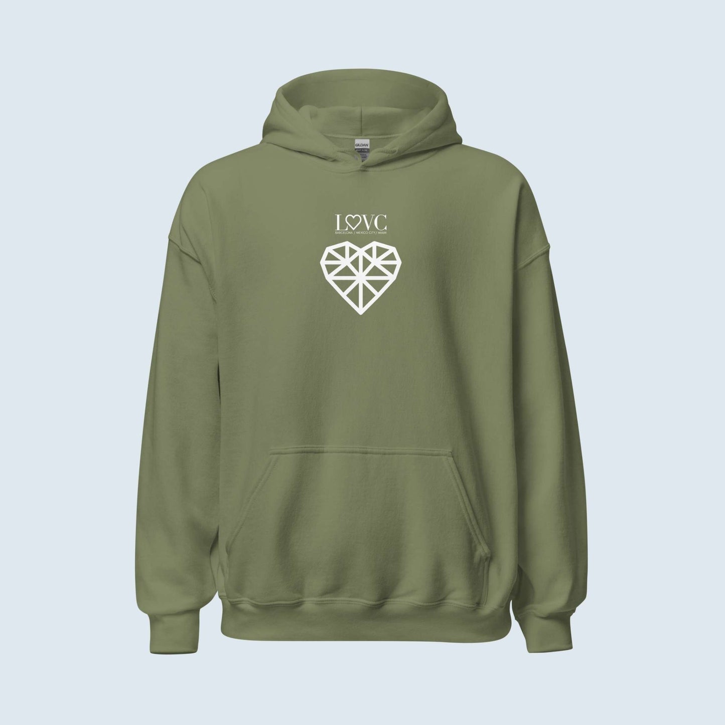 HOODIE CON CAPUCHA MUJER DIAMOND