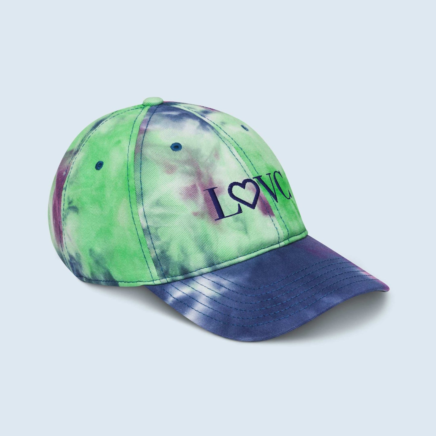 GORRA CON EFECTO TIE DYE HOMBRE LOGO NAVY