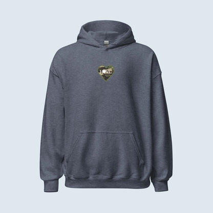 HOODIE CON CAPUCHA HOMBRE LOGO MILITAR