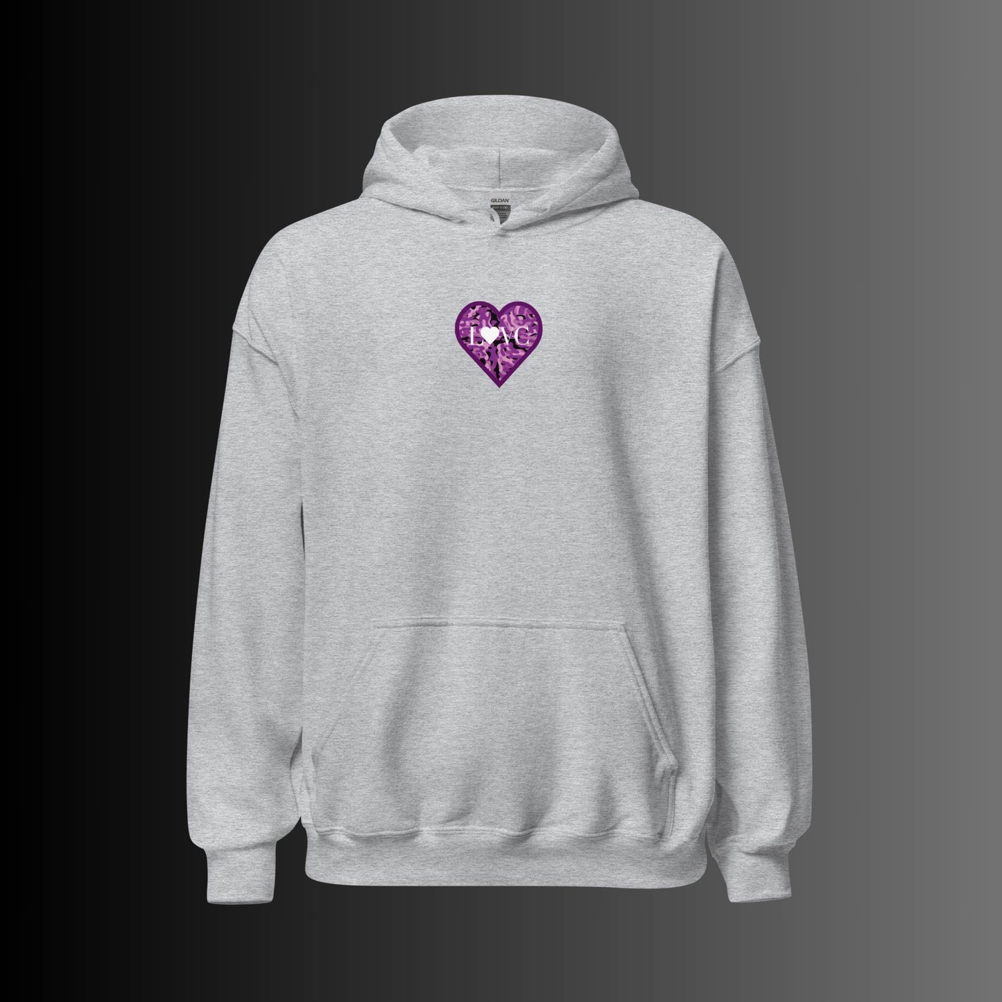 HOODIE CON CAPUCHA MUJER ANIMAL PRINT
