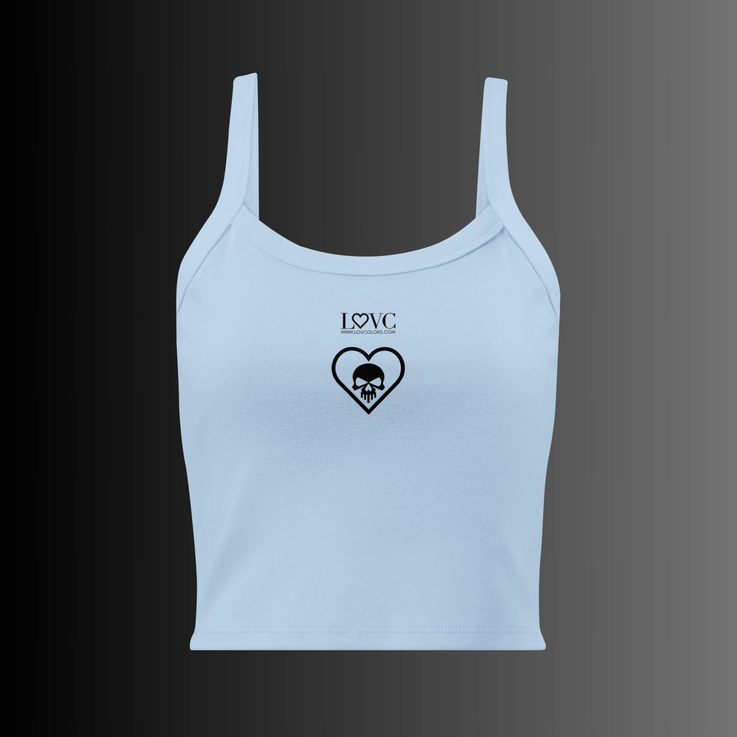 CAMISETA DE TIRANTES SKULL CUORE