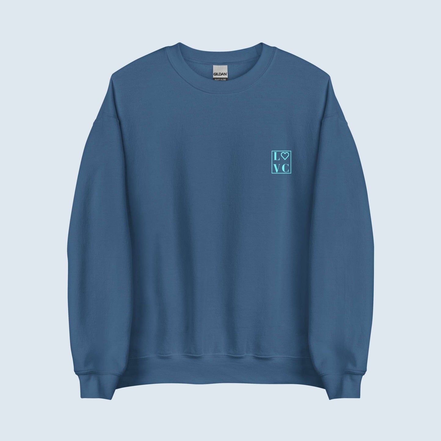SUDADERA GRUESA MUJER LOGO BACK CUADRADO