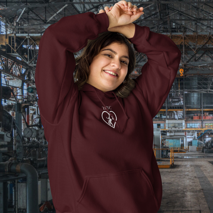HOODIE CON CAPUCHA MUJER SILUETA