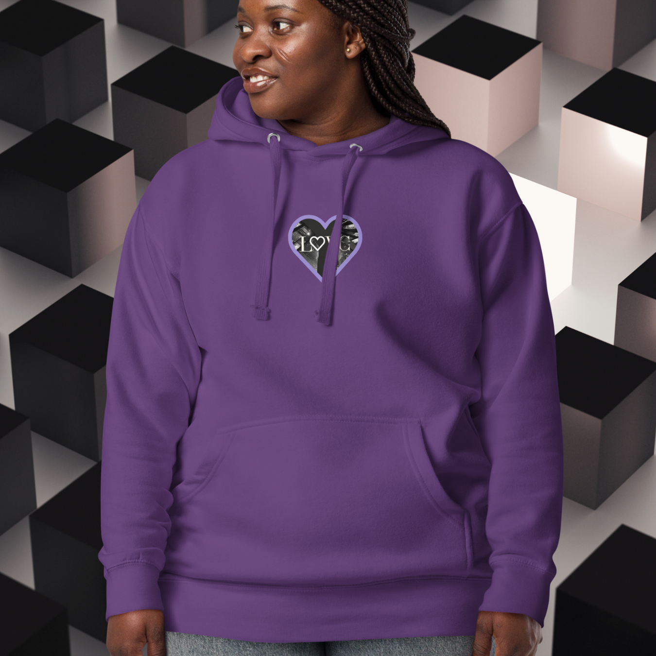 HOODIE CON CAPUCHA MUJER CITY
