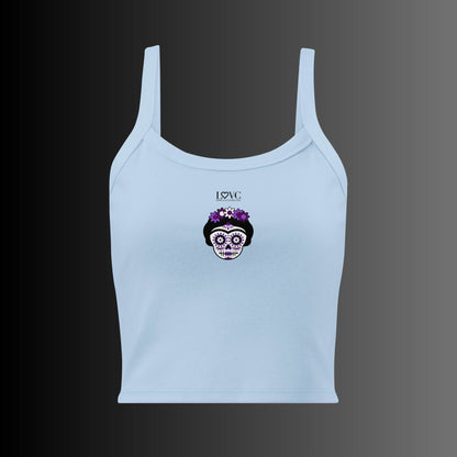 CAMISETA DE TIRANTES CATRINA LILA