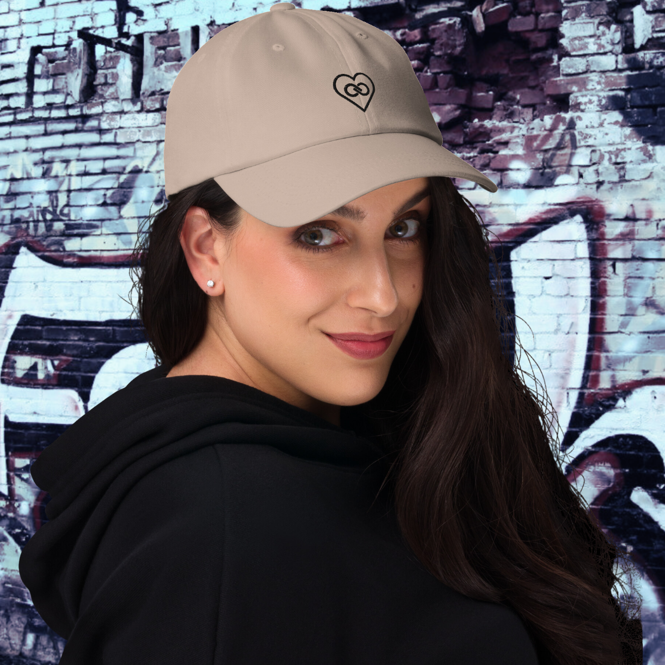 GORRA DADDY MUJER LOGO NEGRO INFINITE