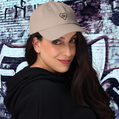 GORRA DADDY MUJER LOGO NEGRO INFINITE