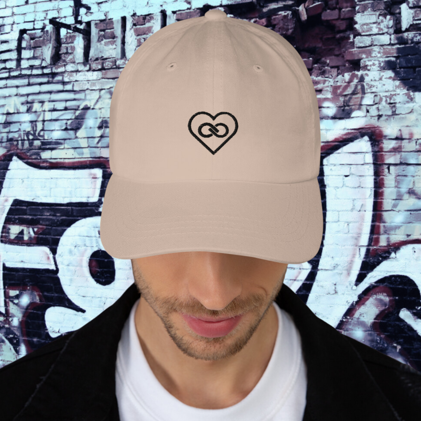 GORRA DADDY HOMBRE LOGO NEGRO INFINITE