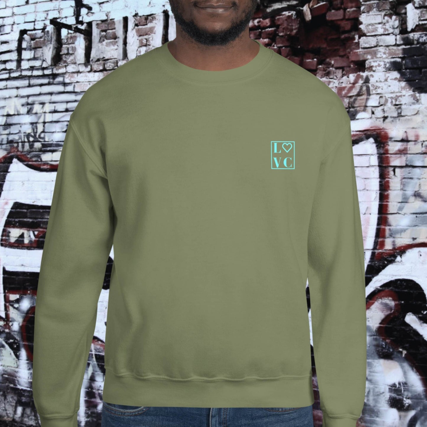 SUDADERA GRUESA HOMBRE LOGO BACK CUADRADO