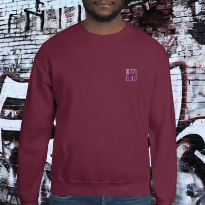 SUDADERA GRUESA HOMBRE LOGO  BACK CUADRADO