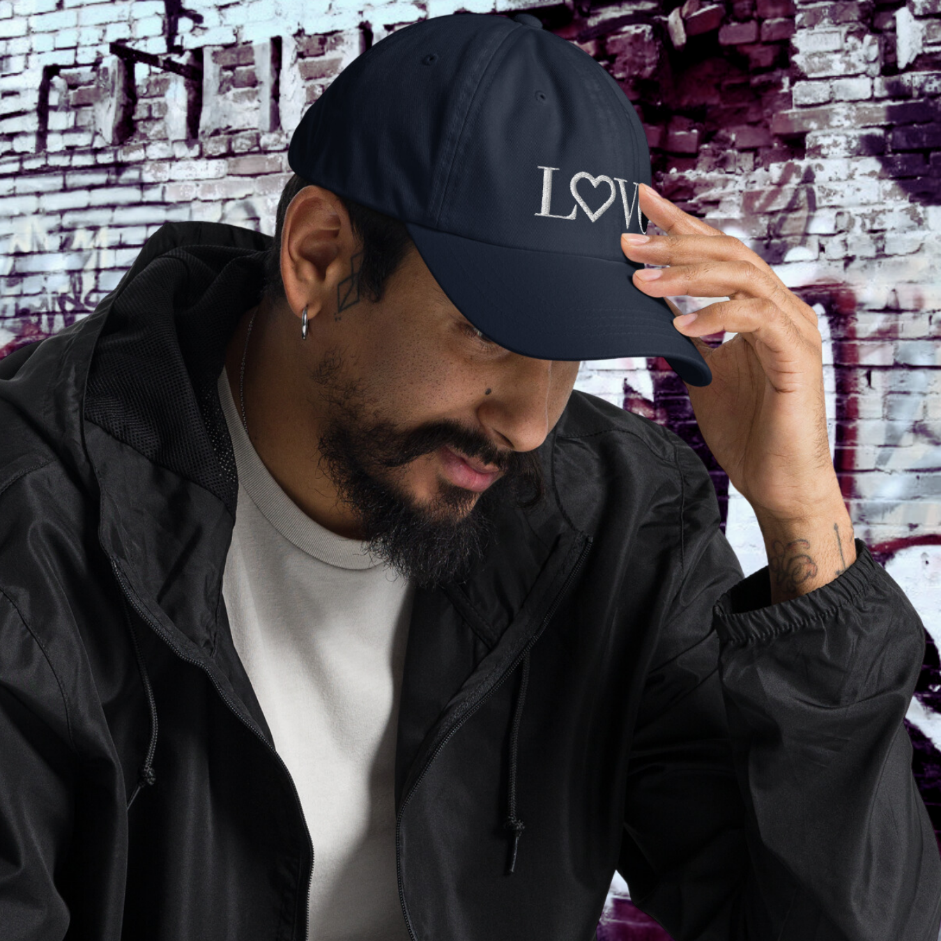 GORRA DADDY HOMBRE LOGO BLANCO